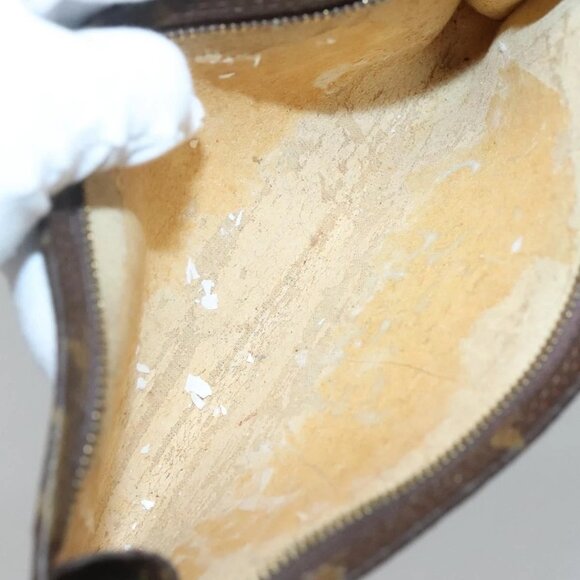 LOUIS VUITTON Monogram Bucket GM Accessory Pouch Vintage LV Auth - Picture 10 of 16